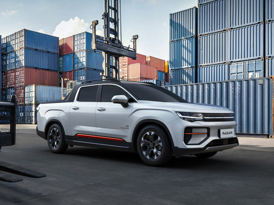 Geely RD6 Pickup eléctrico puro 4 puertas 5 asientos estructura de la carrocería Sistema ABS incluido