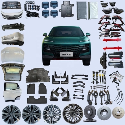 2022- Jetour Dashing Accesorios para automóviles Kit de carrocería Espejo de la llanta Parachoques de la llave de la puerta de repuesto