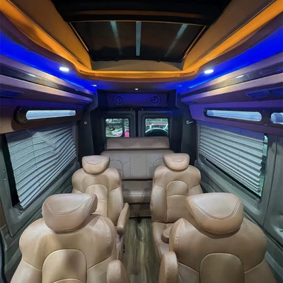 2009-2012 Coches usados de lujo Sprinter Benz Van con transmisión AMT y 5 puertas 7 asientos