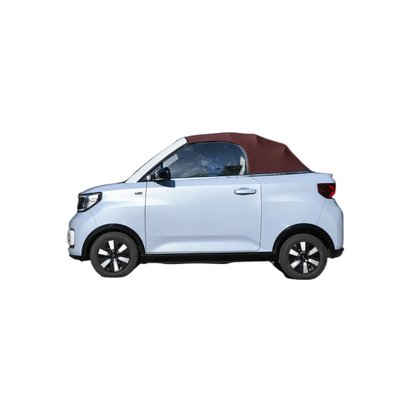 Mini Cabriolet eléctrico de Wuling 4 asientos 925Kg Peso del borde 2 puertas 2 asientos Estructura del cuerpo
