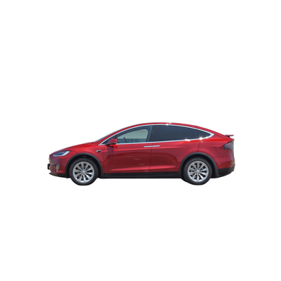 575 km de alcance de crucero eléctrico puro Tesla Modelo X de alta velocidad coche eléctrico en blanco