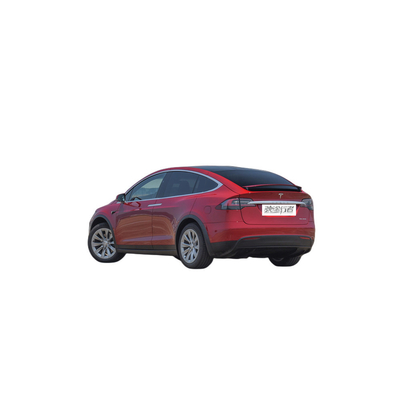 575 km de alcance de crucero eléctrico puro Tesla Modelo X de alta velocidad coche eléctrico en blanco