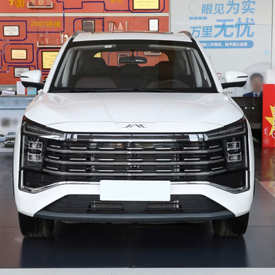 2024 Jac X8 Plus 7 plazas faro LED SUV de gasolina con una capacidad de tanque de combustible de 50-80L