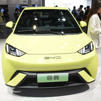 55KW Potencia total del motor BYD Gaviota volante Auto eléctrico EV Coche eléctrico 405km CLTC