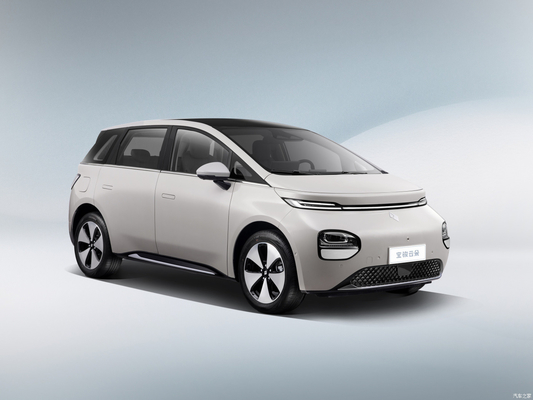 Conducción izquierda Mini Ev Hatchback Wuling Baojun Nube Yunduo Pure Car eléctrico de cuatro puertas de cinco plazas