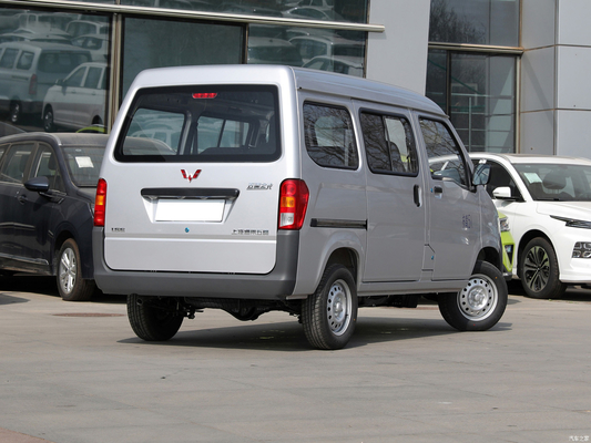 75KW Potencia total del motor 2023 Wuling VAN Furgoneta izquierda con 5 asientos y puerta corredera lateral