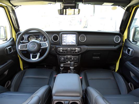 2022 Jeep Wrangler 4-puertas 2.0T 4XE Sahara híbrido enchufable fluorescente amarillo edición limitada