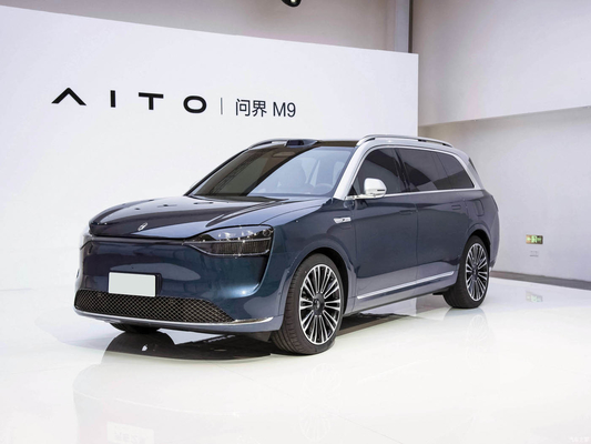 Conducir por la izquierda AITO M9 2023 Modelo 630km Range eléctrico puro 5 puertas 6 plazas SUV