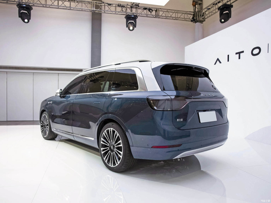 Conducir por la izquierda AITO M9 2023 Modelo 630km Range eléctrico puro 5 puertas 6 plazas SUV