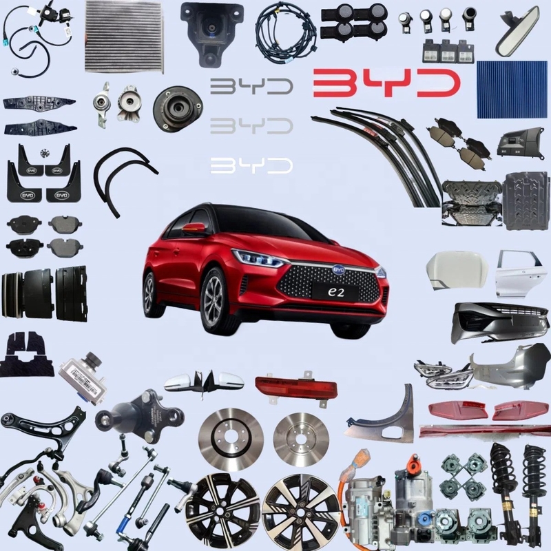 Byd E2 Faros Batería Kit de la carrocería absorber de choques delanteros filtro de la cabina del parachoques piezas de repuesto de automóviles