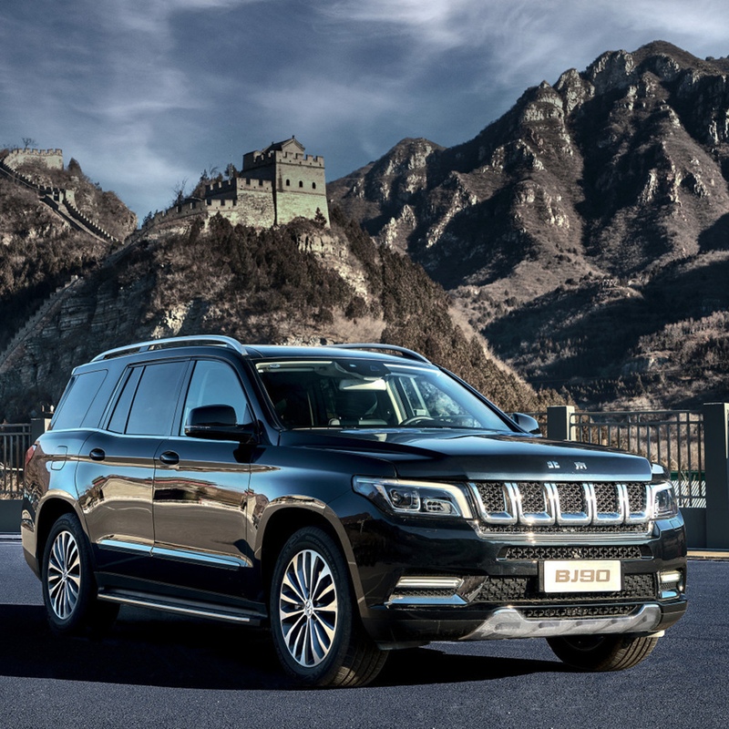 BAIC BJ90 SUV 90% MB GLS450 piezas Velocidad máxima 245KM/h Potencia máxima 300-400PS Gran descuento