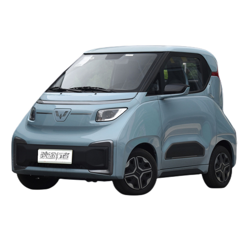 305km Pure Electric Wuling Nano Ev 2 asientos 4 ruedas Mini E Auto coche eléctrico para adultos