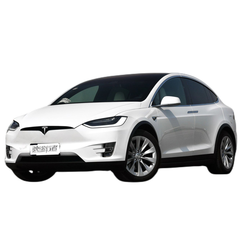 575 km de alcance de crucero eléctrico puro Tesla Modelo X de alta velocidad coche eléctrico en blanco