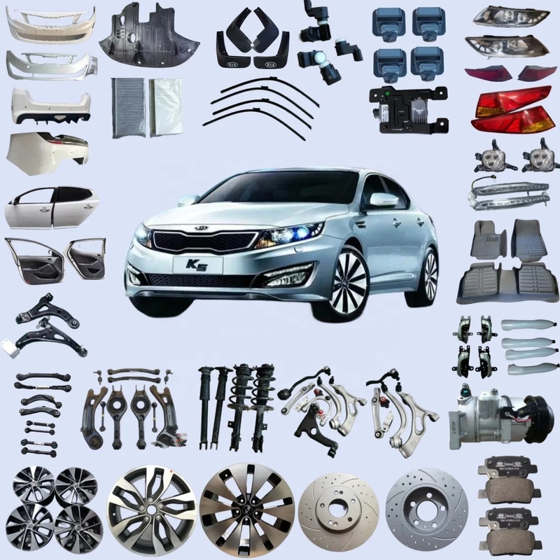 2020- KIA K5/3/X3 Parche de freno del faro delantero del parachoques Kit de carrocería Spoiler Grill Motor Hood Auto piezas de repuesto