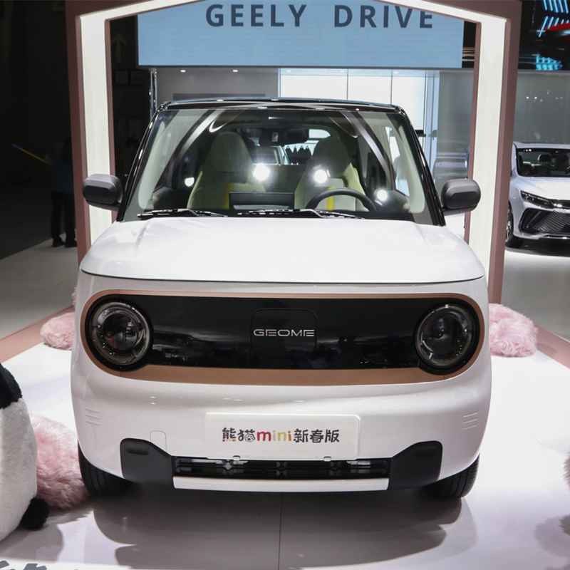 Listo para el envío 2022 Geely Panda Mini EV 4 asientos Pure Car eléctrico 120km / 200km alcance