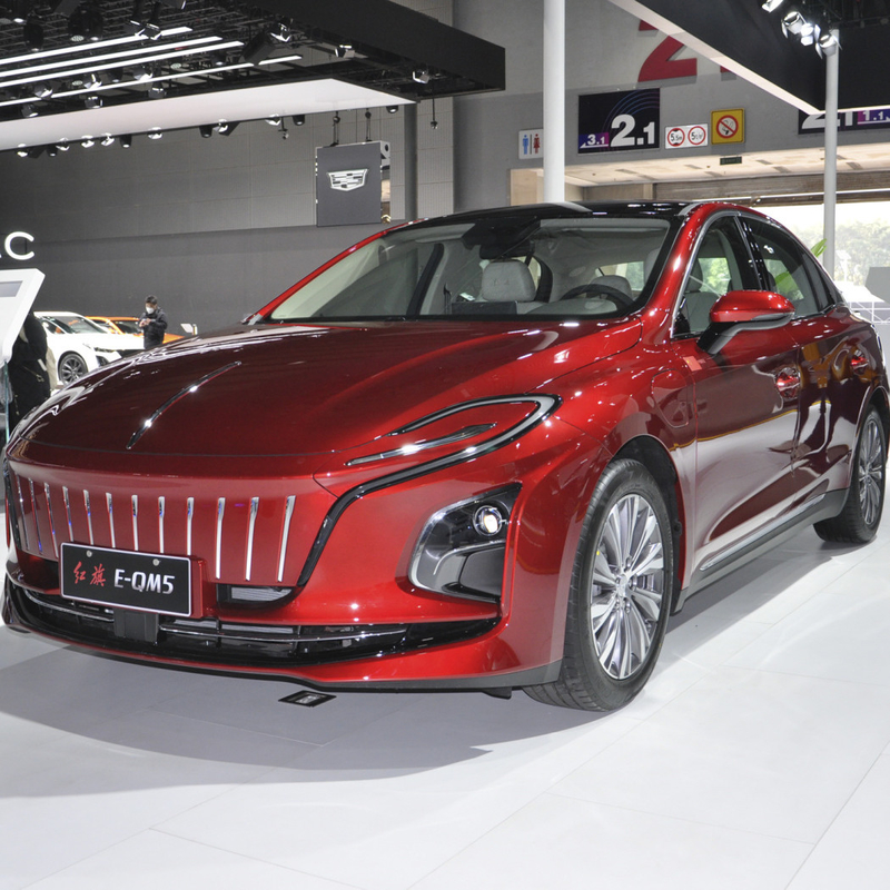 s E-Qm5 Coche usado con poco kilometraje y batería de litio 2022 Hongqi Vehículo eléctrico