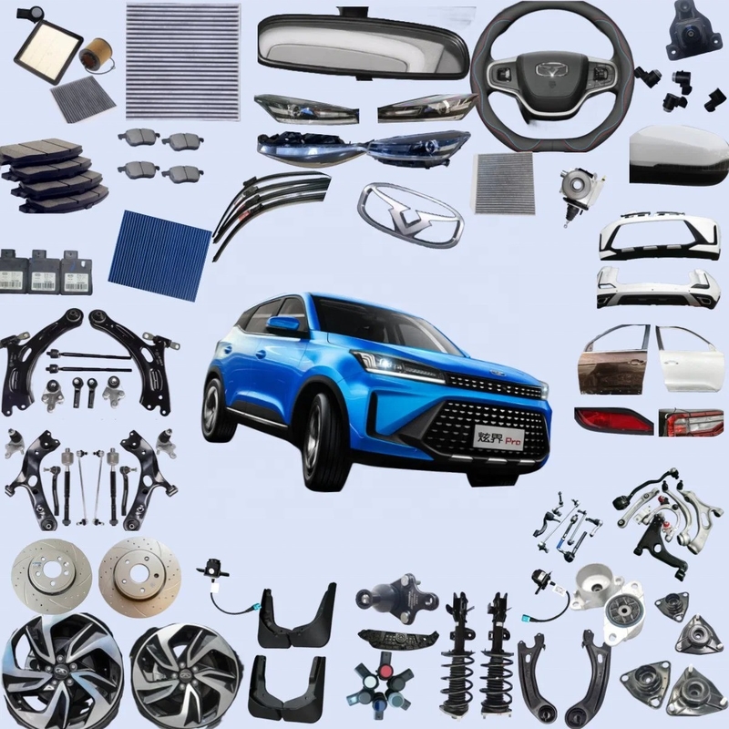 Accesorios para automóviles Filtro de aceite Kit de carrocería Parachoques, amortiguadores, faros, piezas de repuesto para puertas