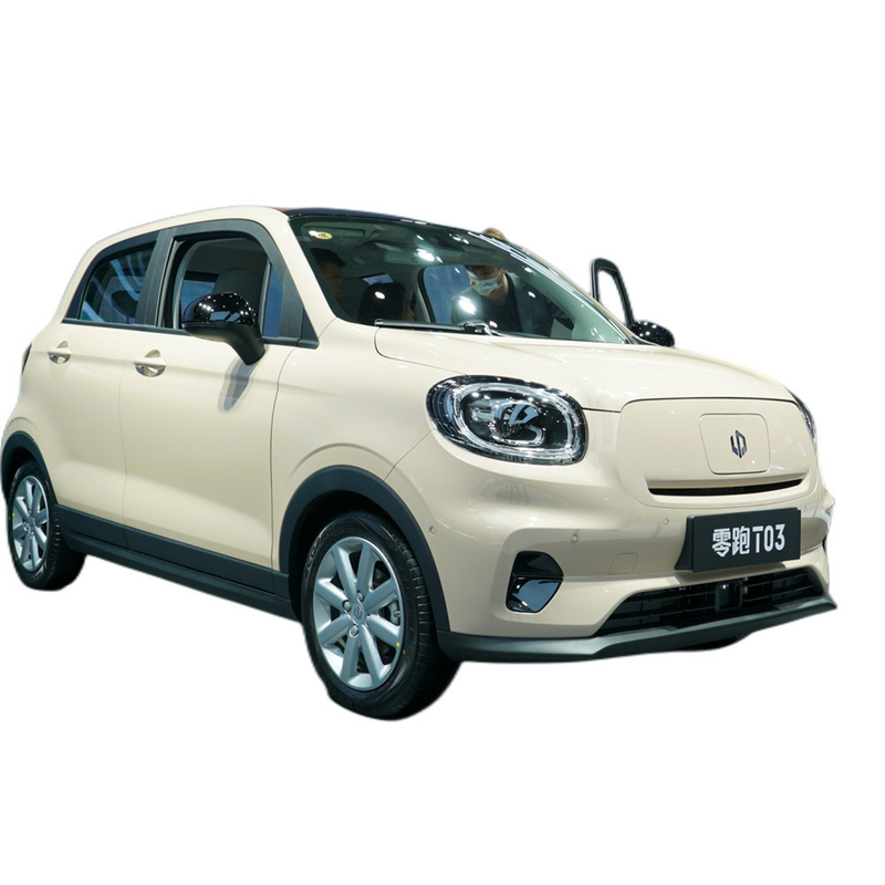 Cámara trasera y dirección izquierda Leapmotor T03 4 asientos Pequeño coche eléctrico eléctrico para adultos
